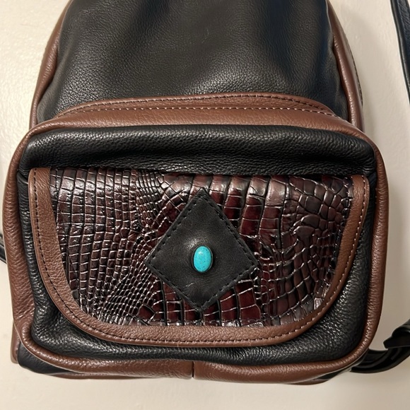Genuine Leather Backpack ? NWOT main image 5